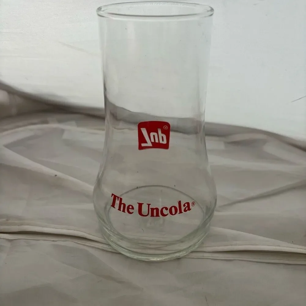 7 UP The Uncola Upside Down Glass